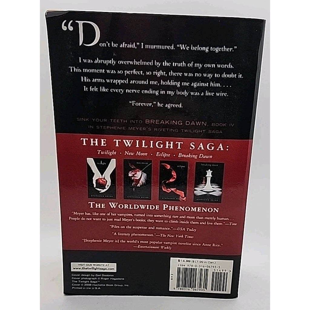 Breaking Dawn by Stephenie Meyer (2008, Trade Paperback)