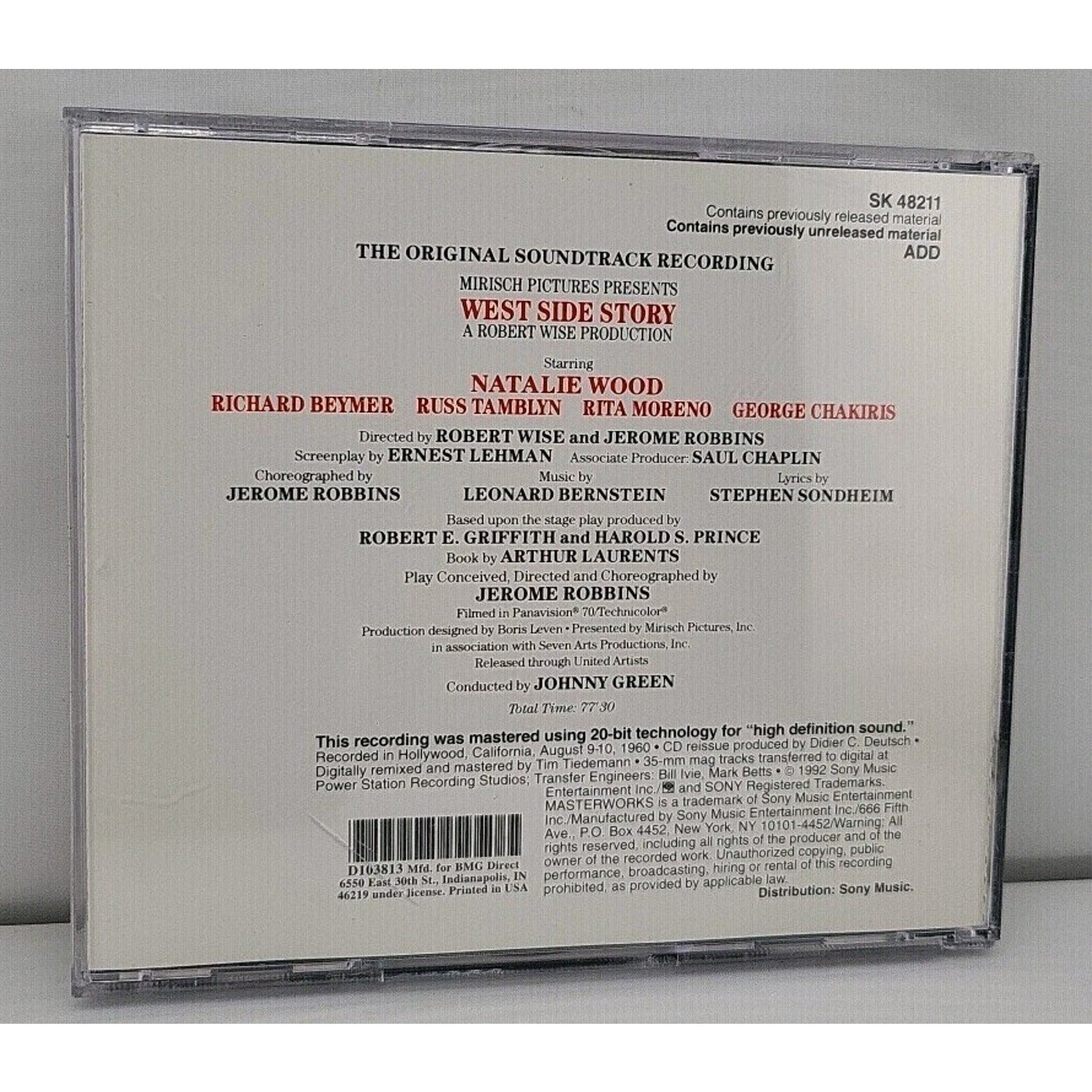 West Side Story (Original Soundtrack) by West Side Story / O.S.T. (CD, 2004)