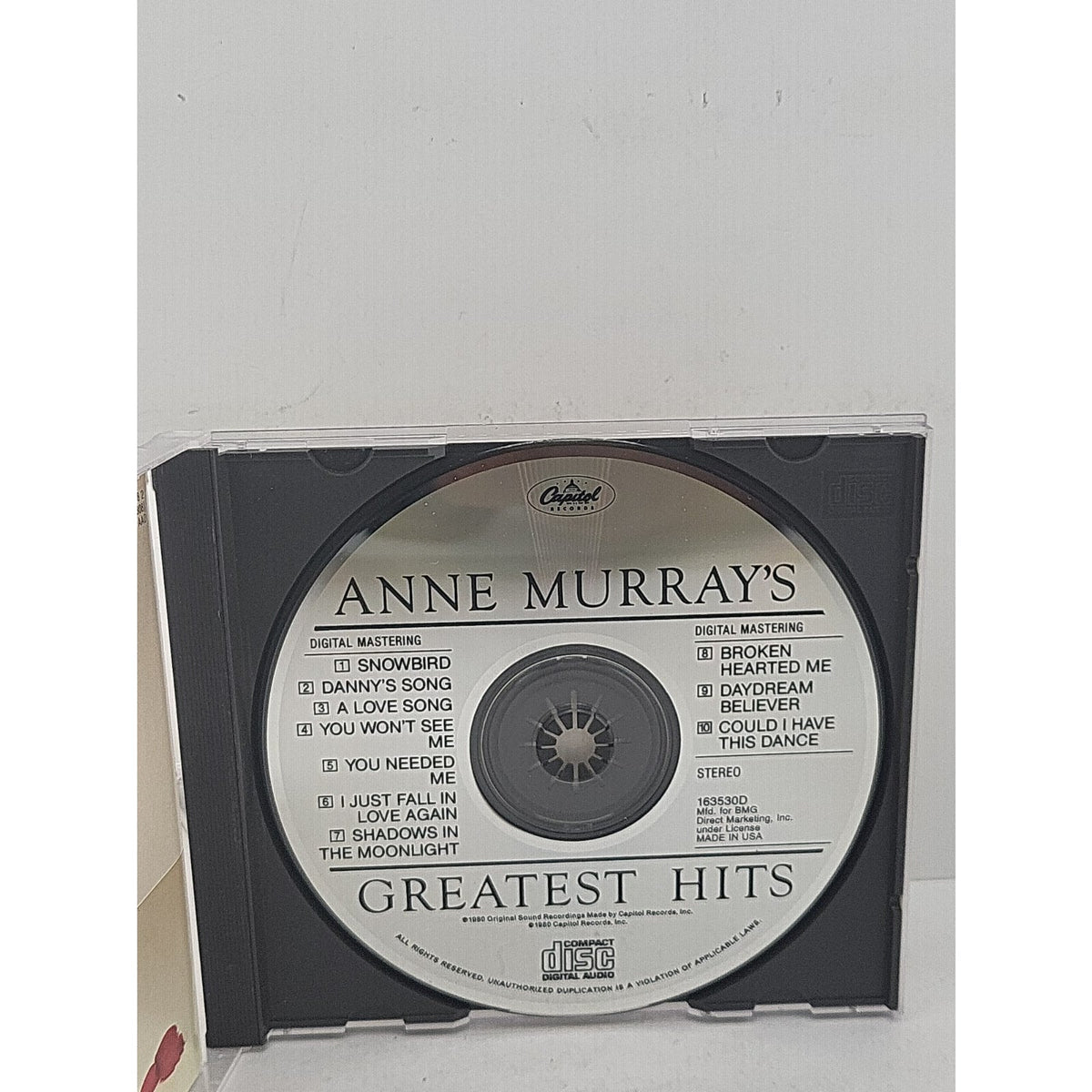 Greatest Hits by Anne Murray (CD, 1980, Liberty)