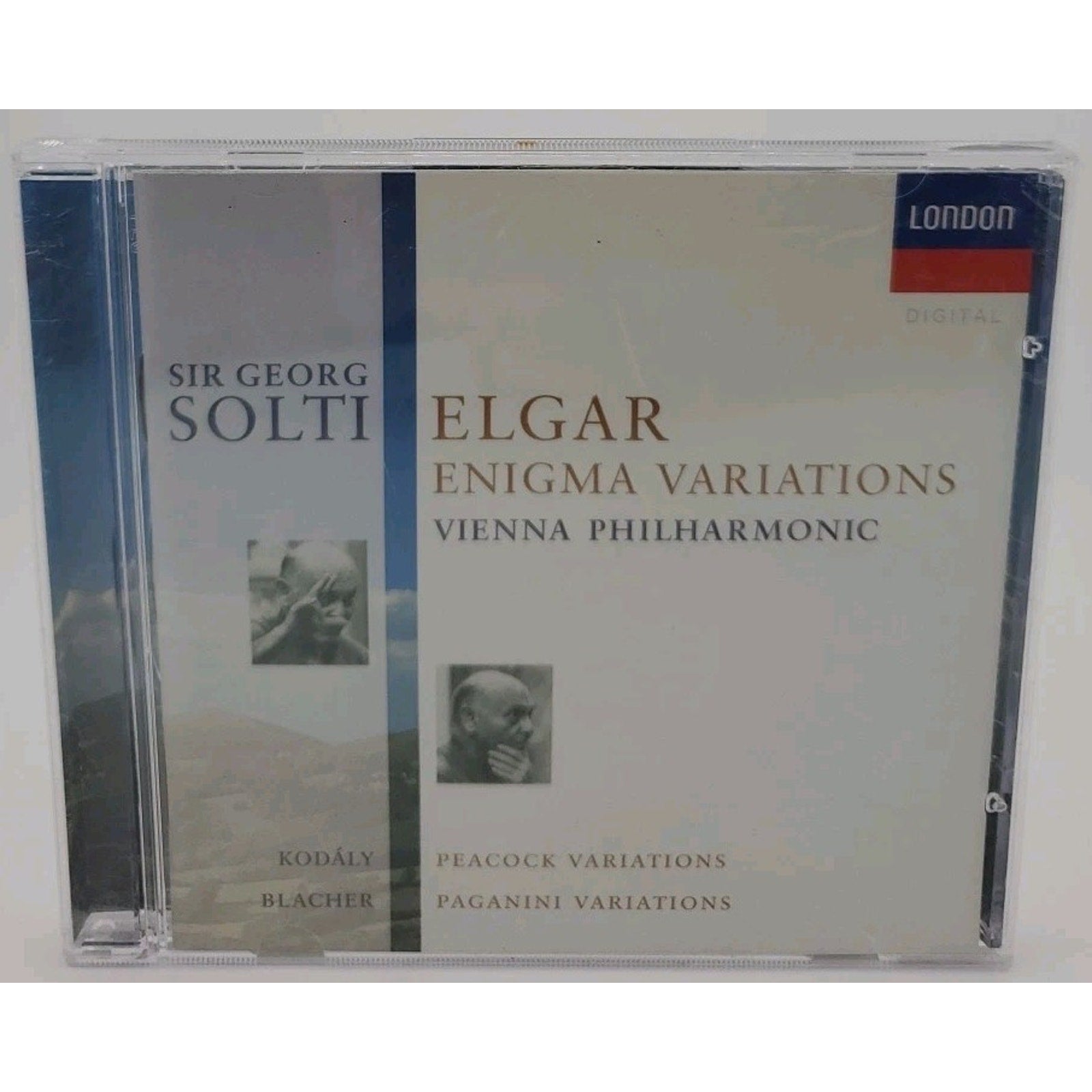 Elgar Enigma Variations by Sir Georg Solti and Vienna Philharmonic (CD, 1997)