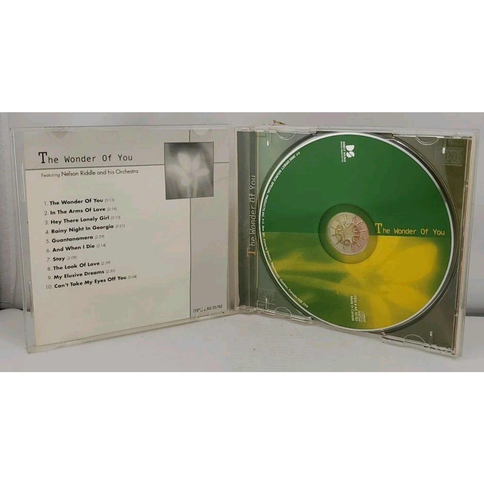 Wonder of You by Nelson Riddle (CD, 2000)