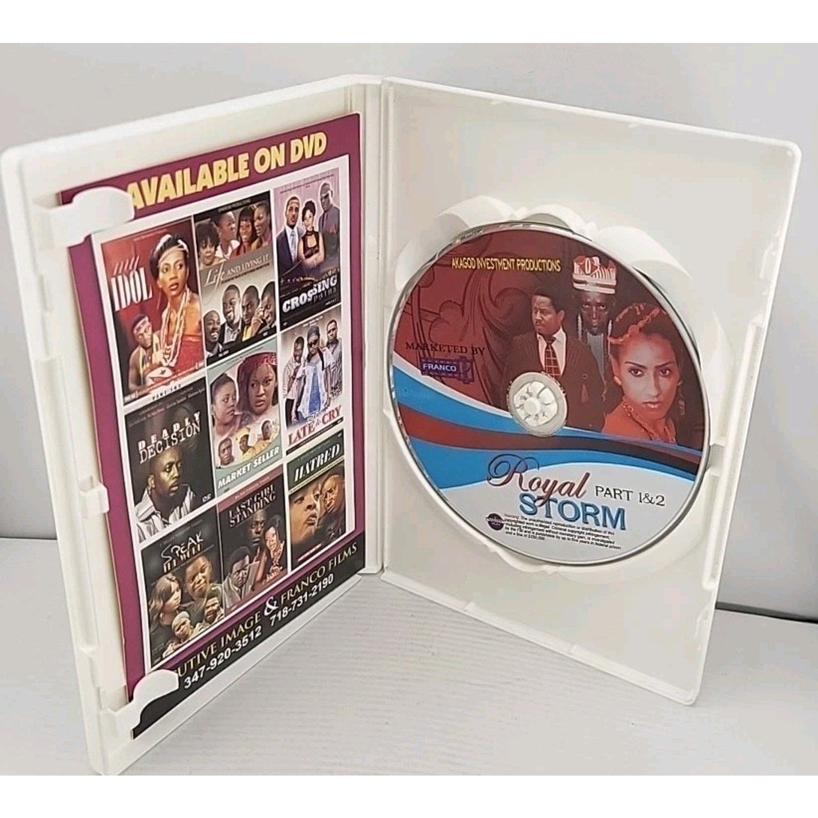 Royal Storm Part 1 & 2 DVD