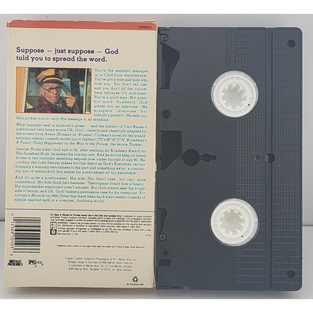 Oh, God (VHS, 1993)