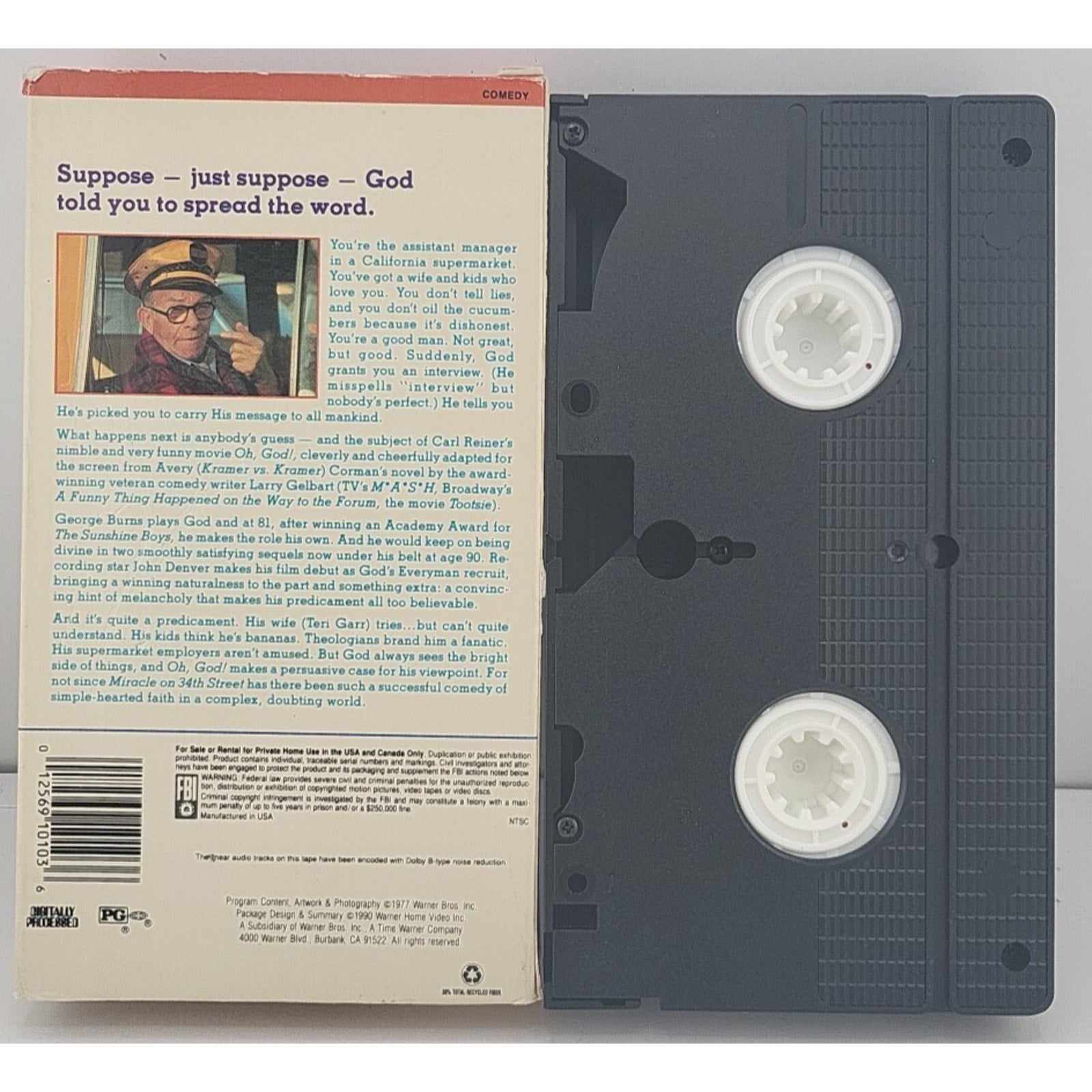 Oh, God (VHS, 1993)