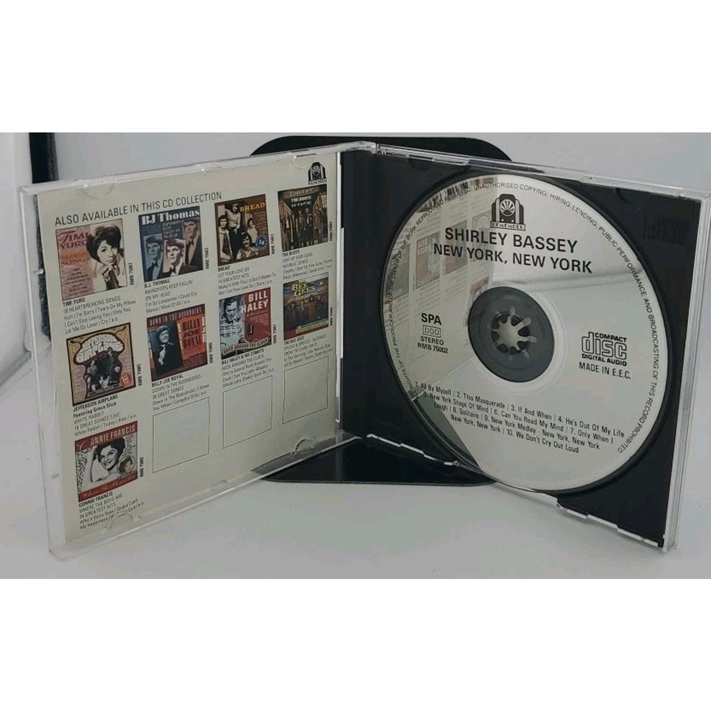 New York, New York by Shirley Bassey (CD, Remember Records (Netherlands))
