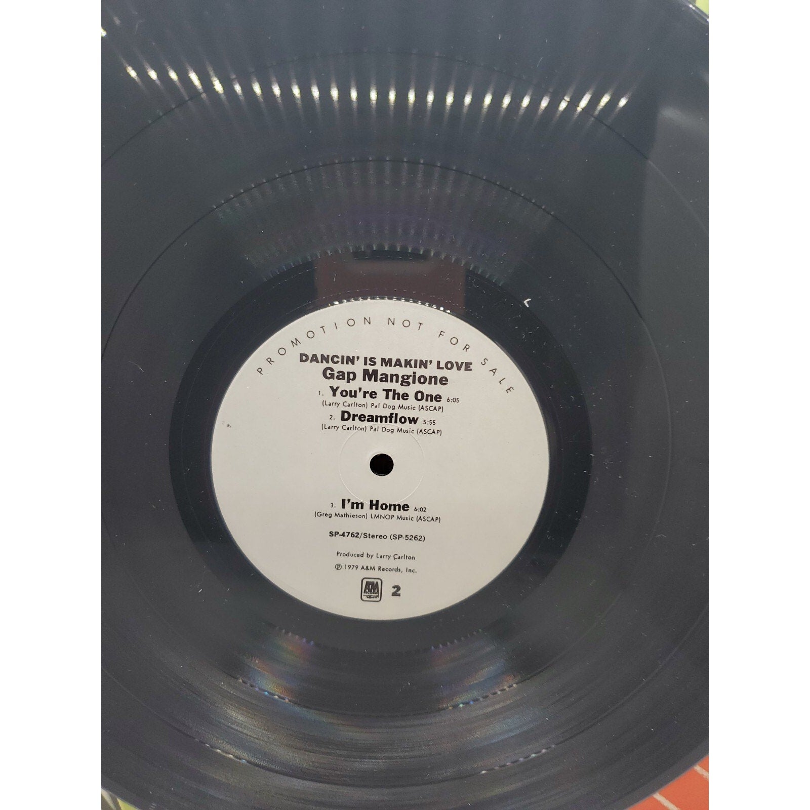 Gap Mangione Dancin' Is Makin' Love (Record)