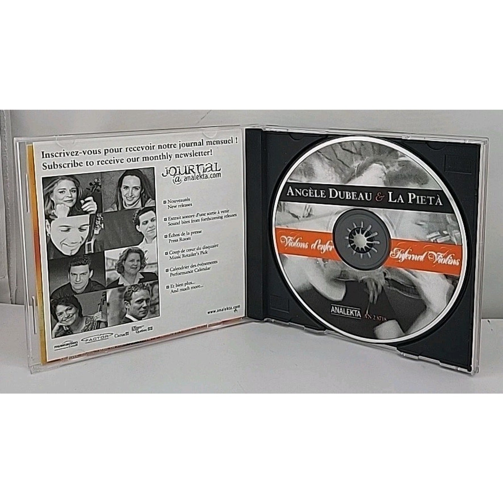Infernal Violins by Saint-Saens / Paganini / Boccherini / Dubeau (CD, 2001)
