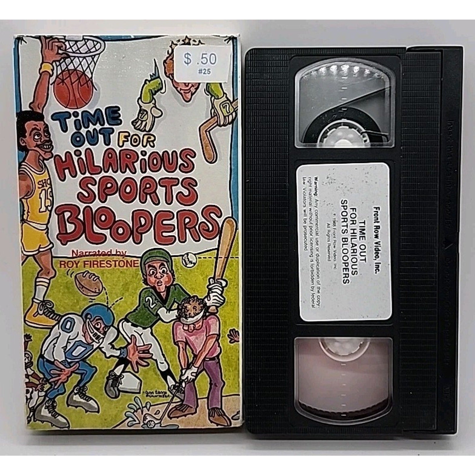 Hilarious Sports Bloopers (VHS, 2001)