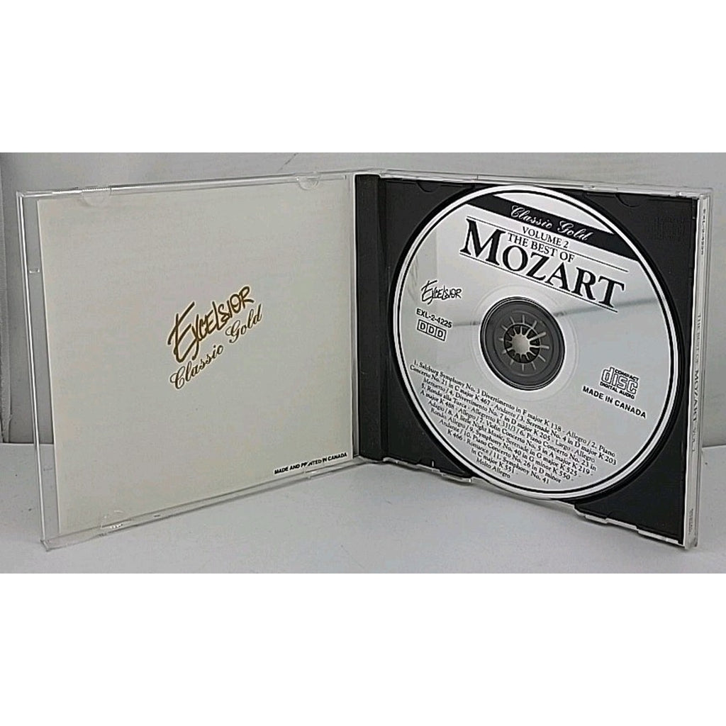 The Best Of Mozart CD Audio Music Volume Two Salzburg Symphony Etc 73 Minute