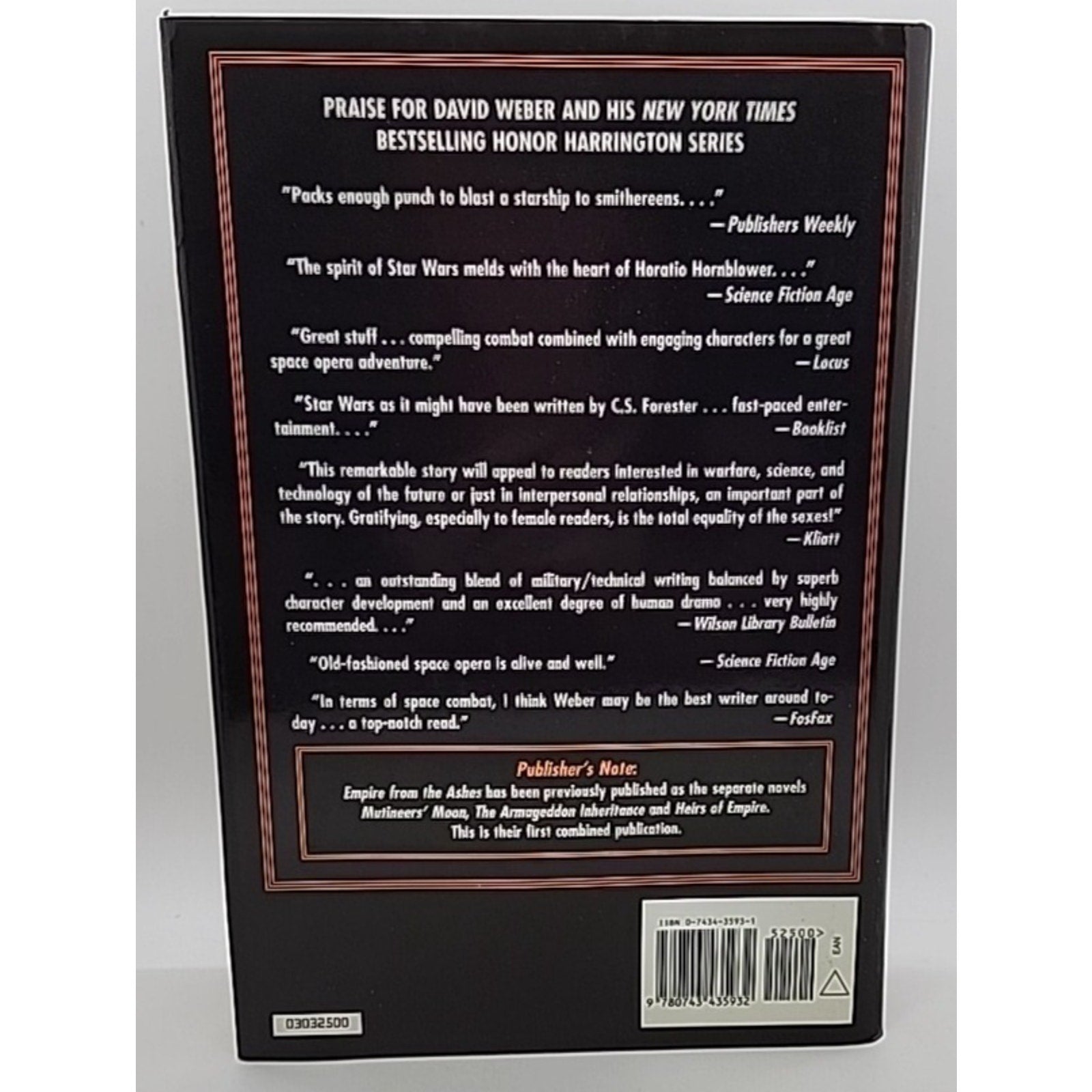 Empire from the Ashes by David Weber (2003, Hardcover)