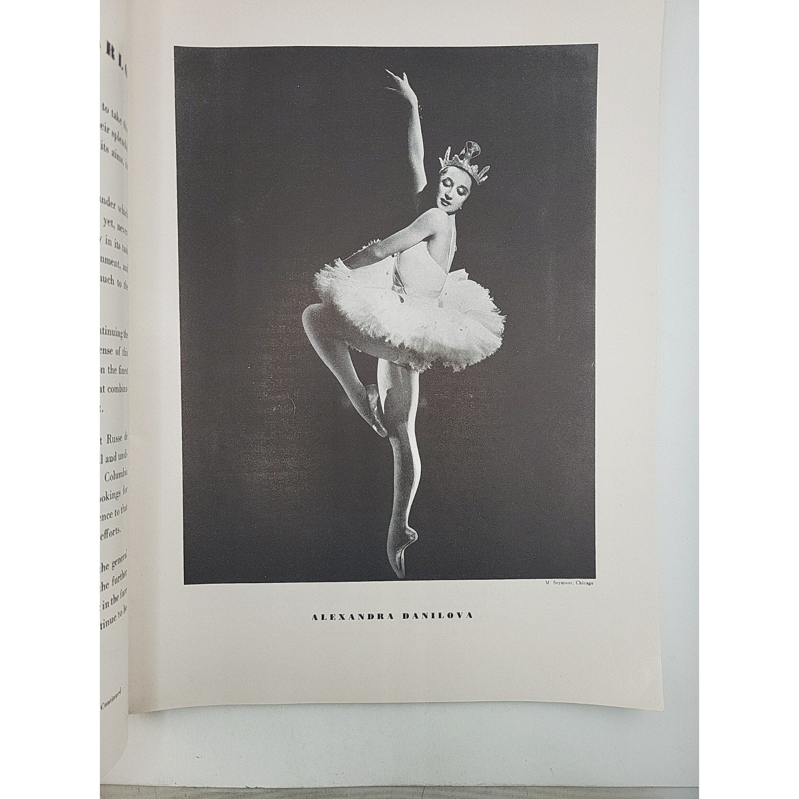 1942-43 American Tour Program for Ballet Russe de Monte Carlo
