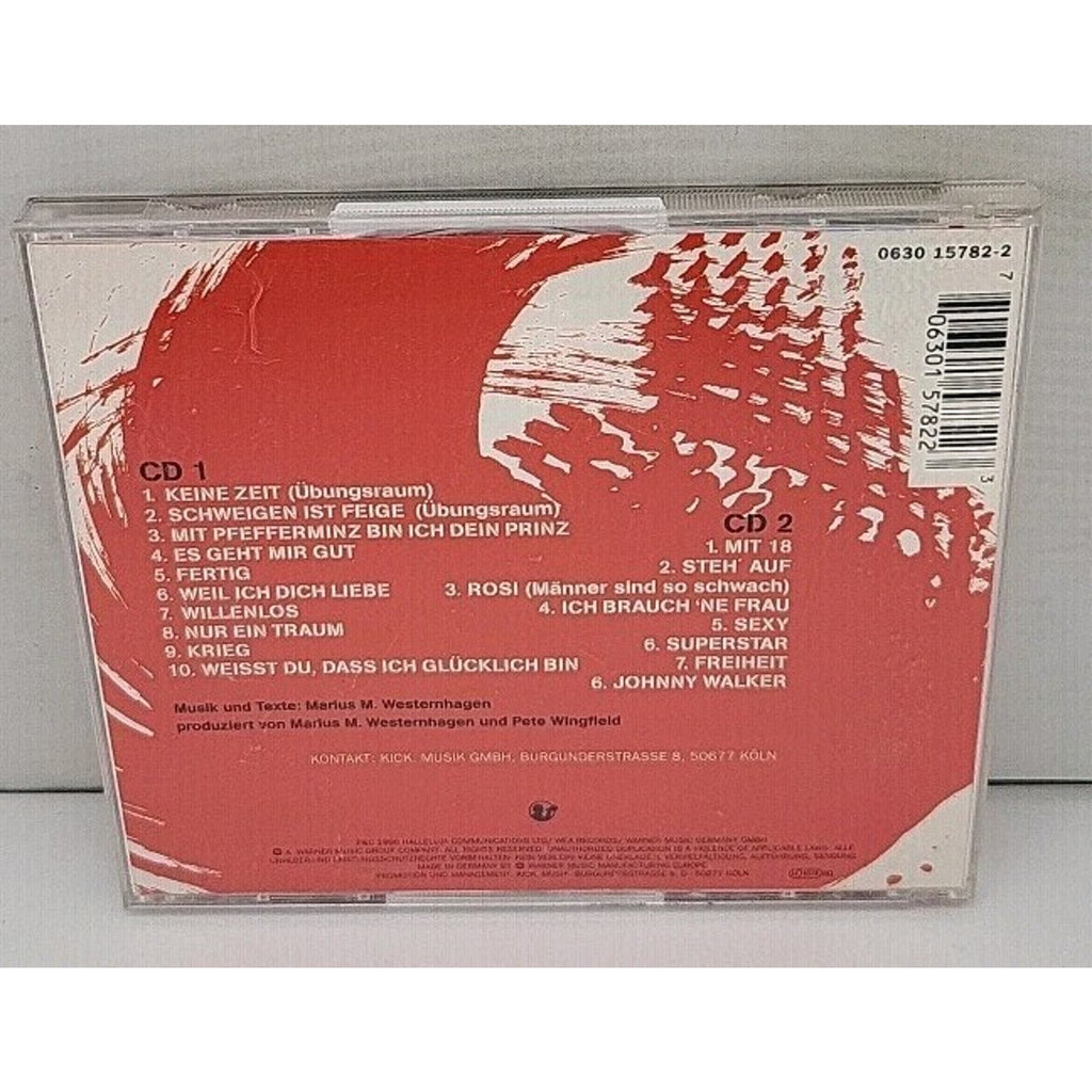Marius Müller Westernhagen : Keine Zeit CD