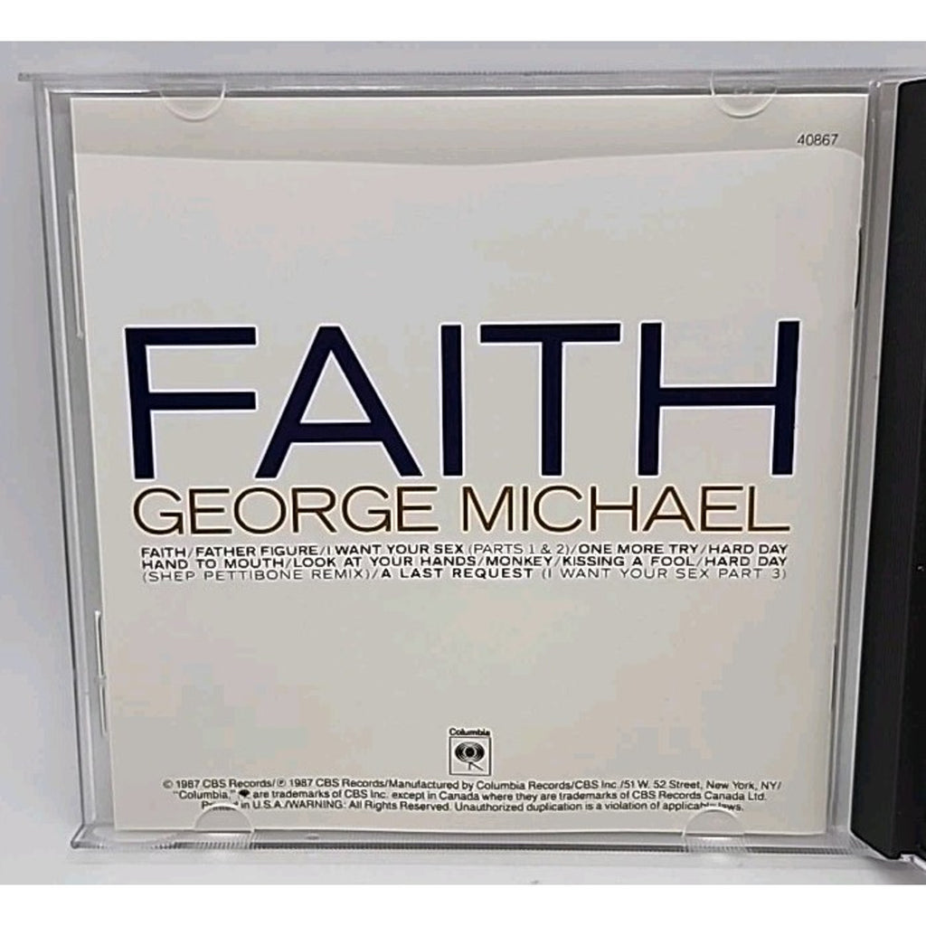 Faith by Michael, George (CD, 1990)
