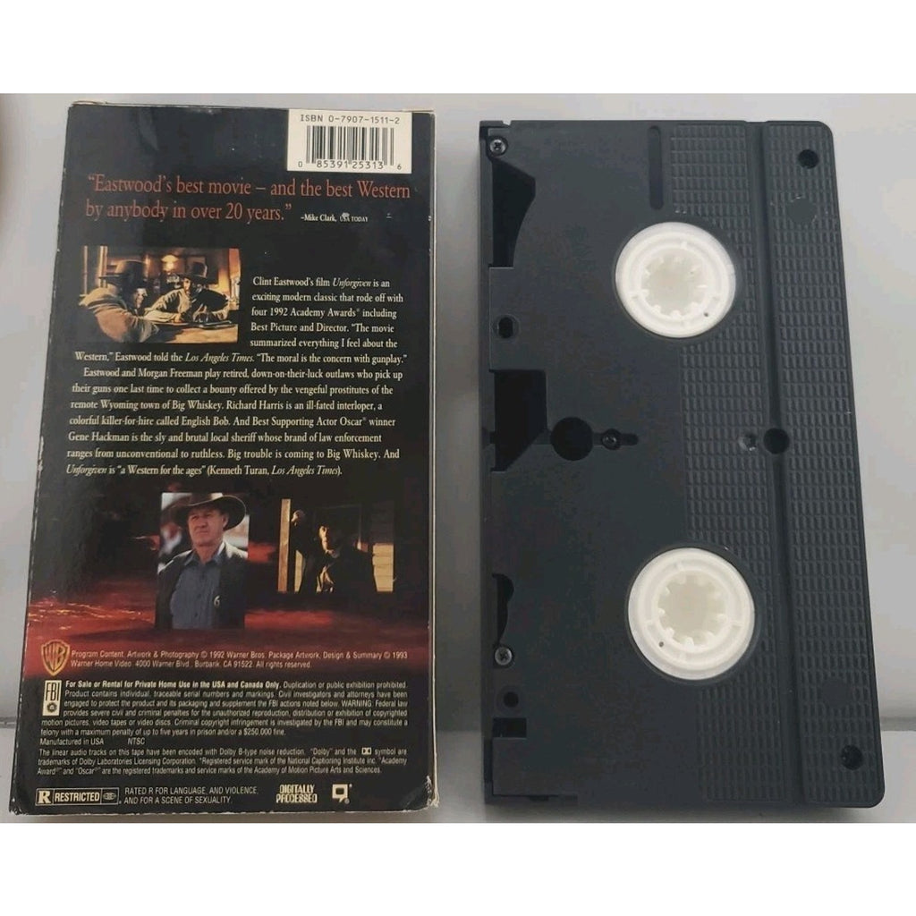 Unforgiven (VHS, 1993)