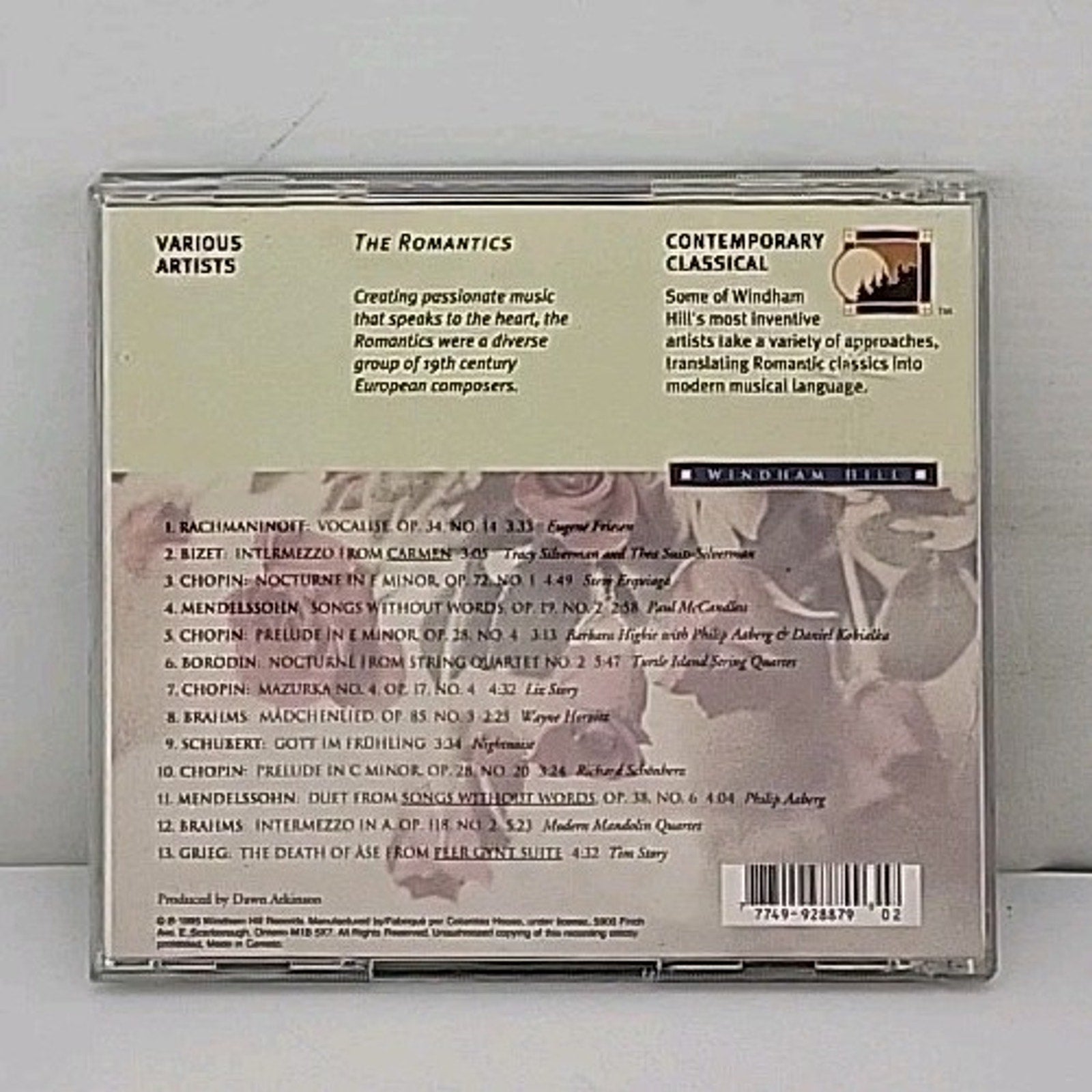 The Romantics A Windham Hill Sampler CD