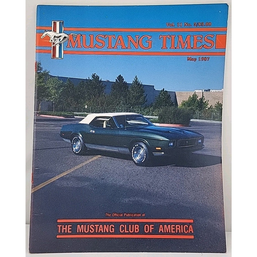 Mustang Times Magazine May 1987 Vol. 11 No. 5