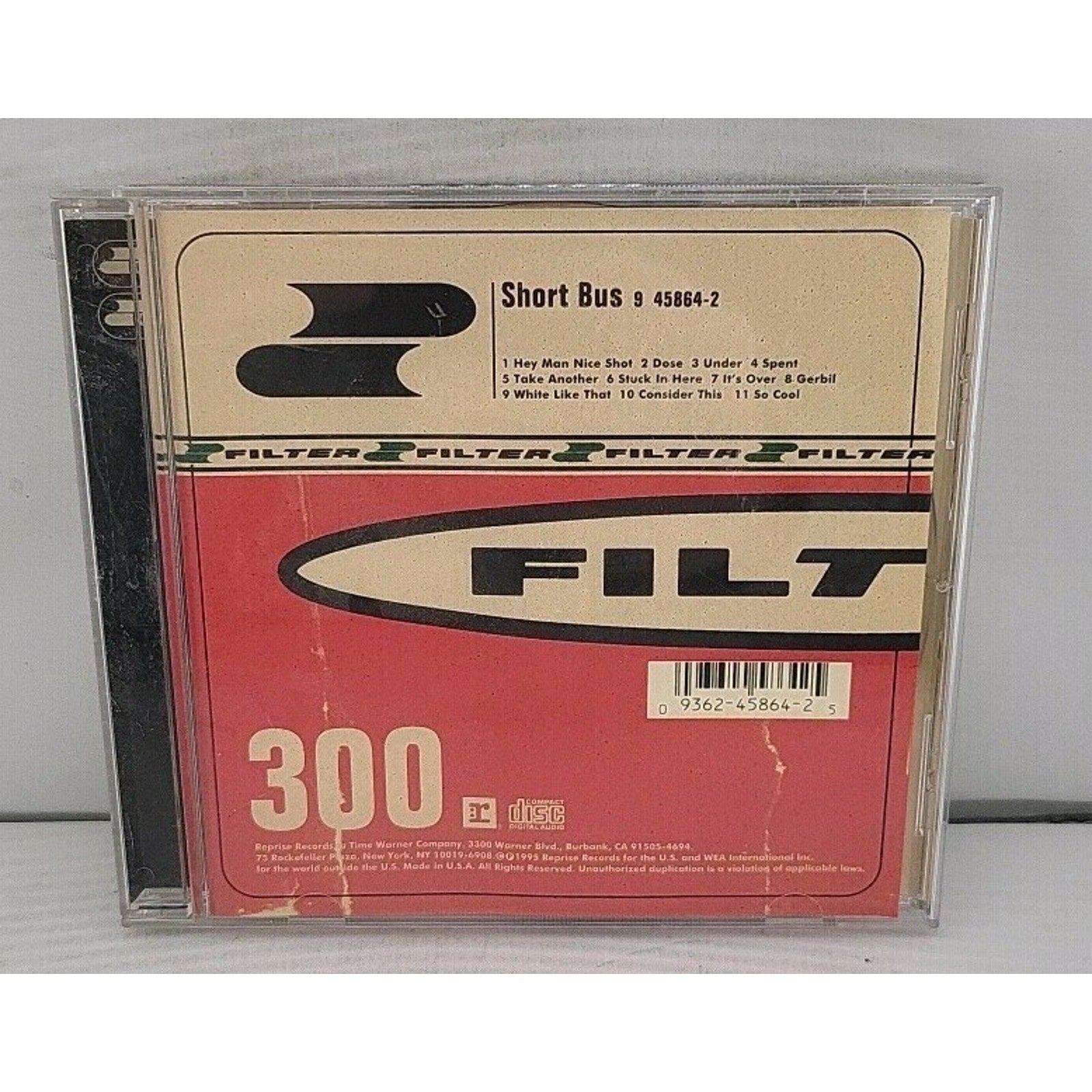 Short Bus by Filter (CD, 1995)