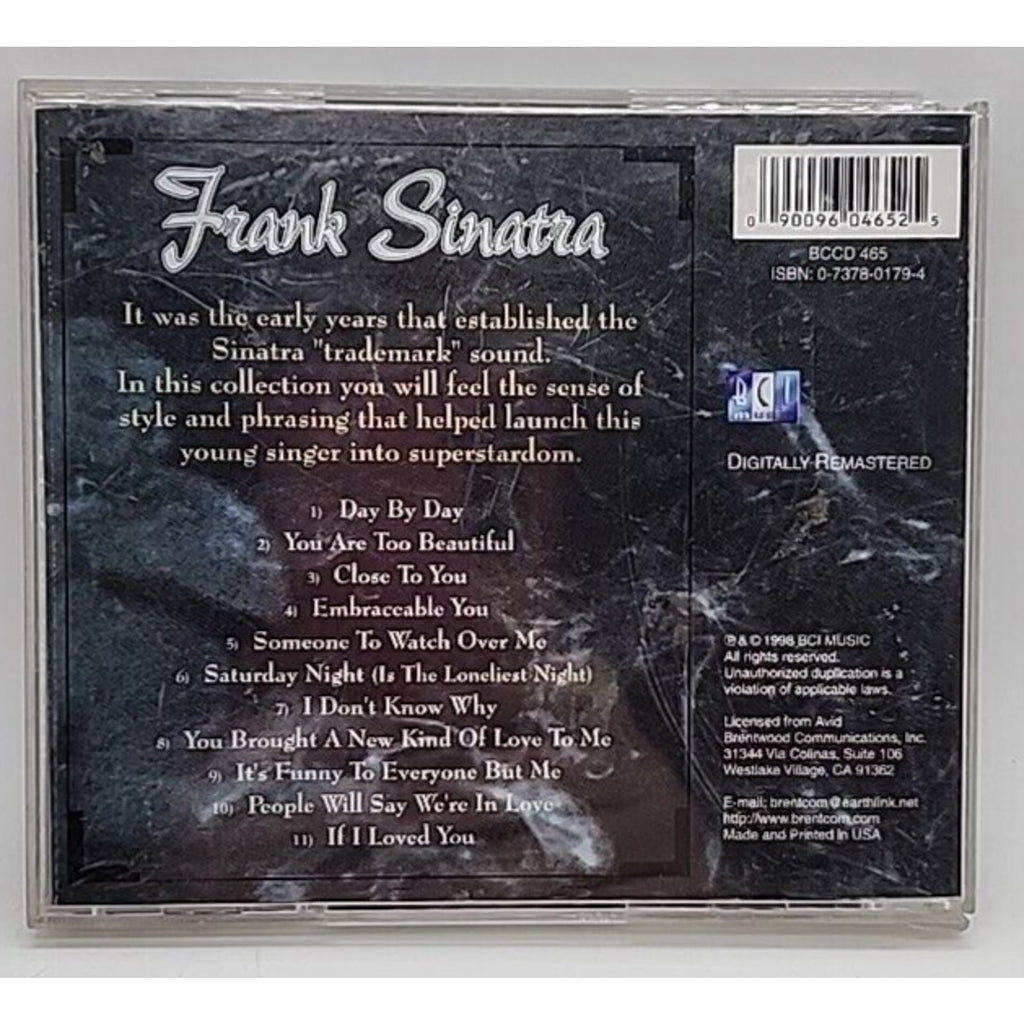 The Early Years [BCI] by Frank Sinatra (CD, 1998, BCI Music (Brentwood...