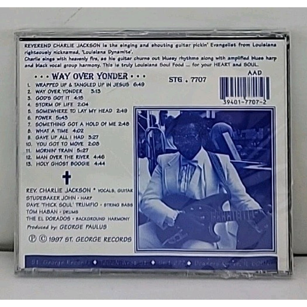 Way over Yonder by Reverend Charlie Jackson (CD, 1997) *Brand New*