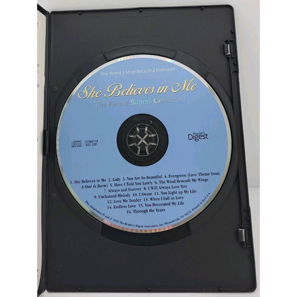 She Believes in Me Kenny Rogers Collection Readers Digest CD 16 Songs