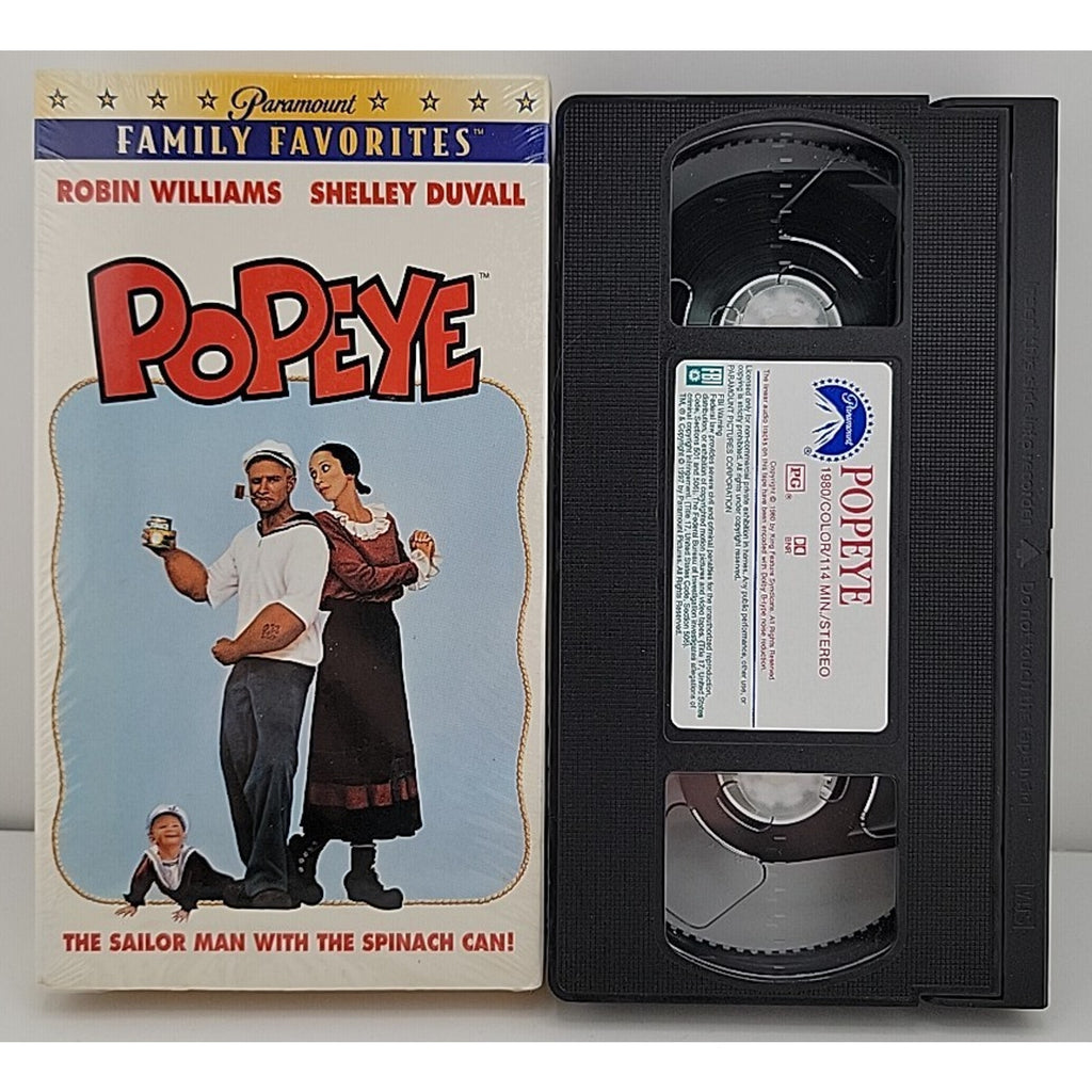 Popeye (VHS, 1980)