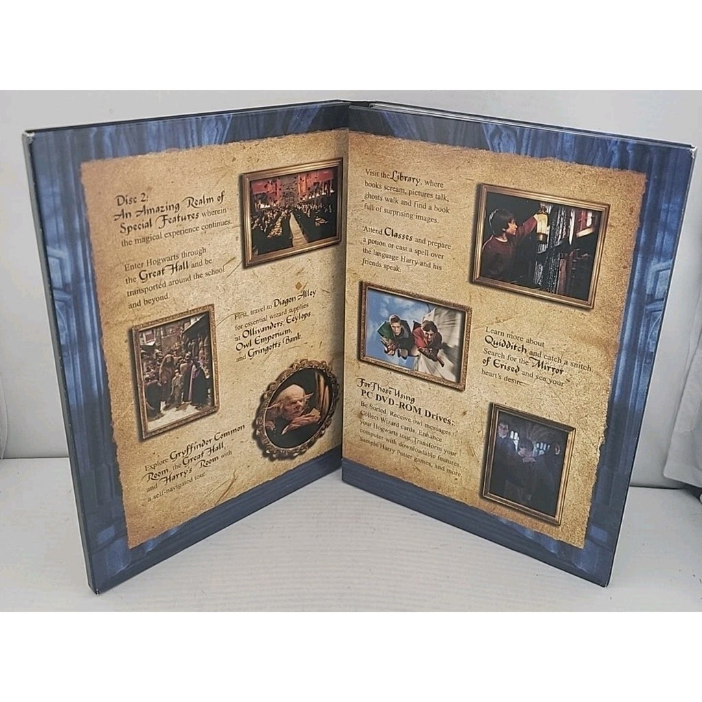 Harry Potter and the Sorcerers Stone (DVD, 2002, 2-Disc Set, Widescreen)