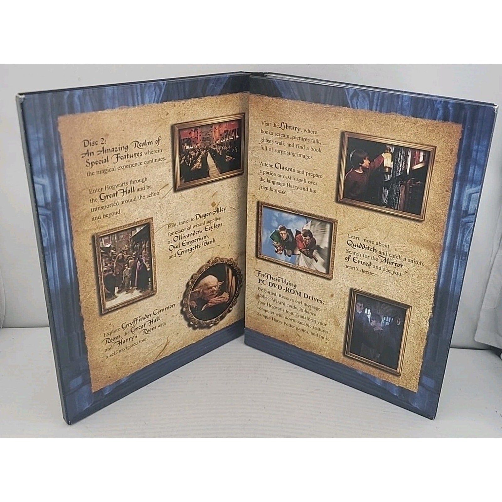 Harry Potter and the Sorcerers Stone (DVD, 2002, 2-Disc Set, Widescreen)