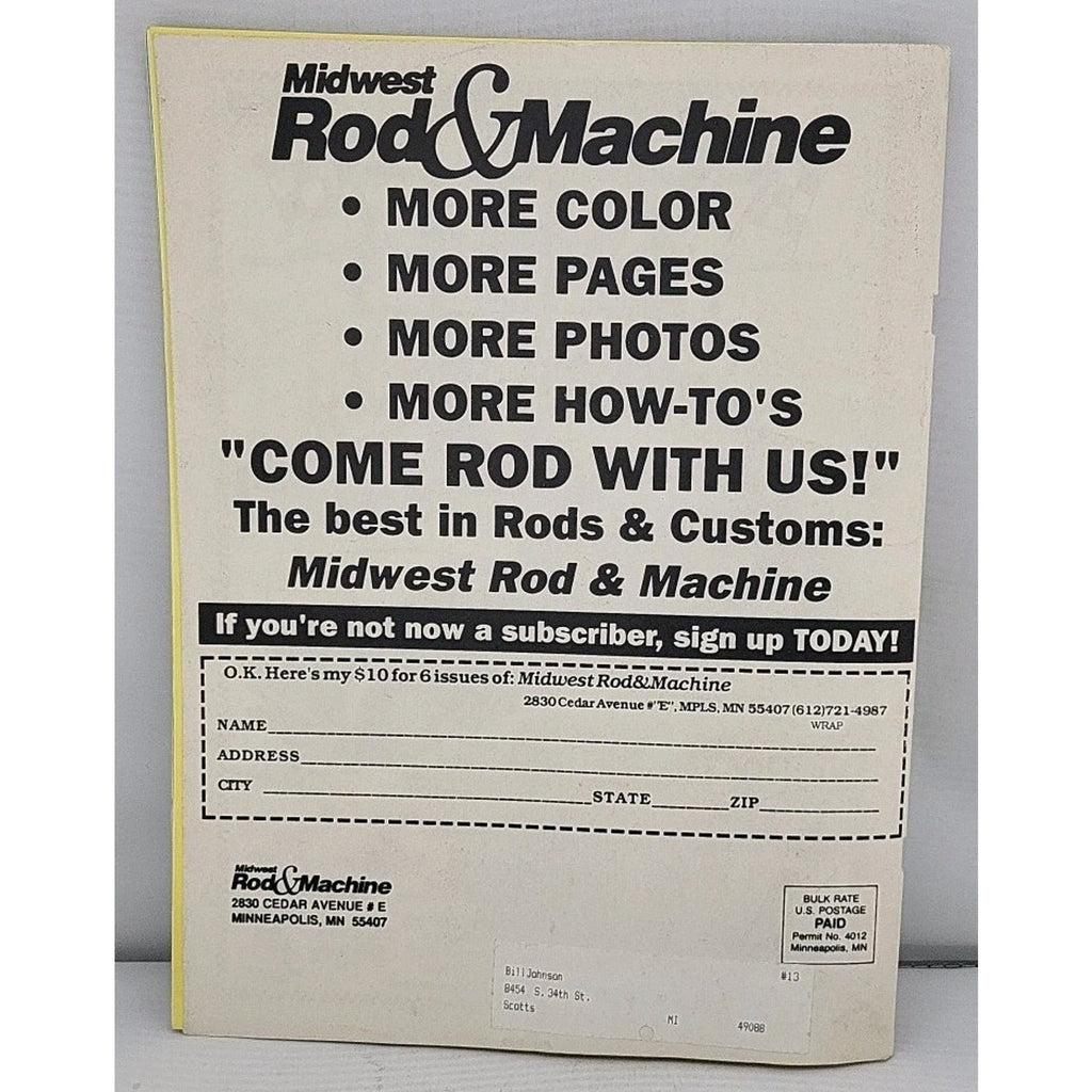 Midwest Rod & Machine 1989 July -