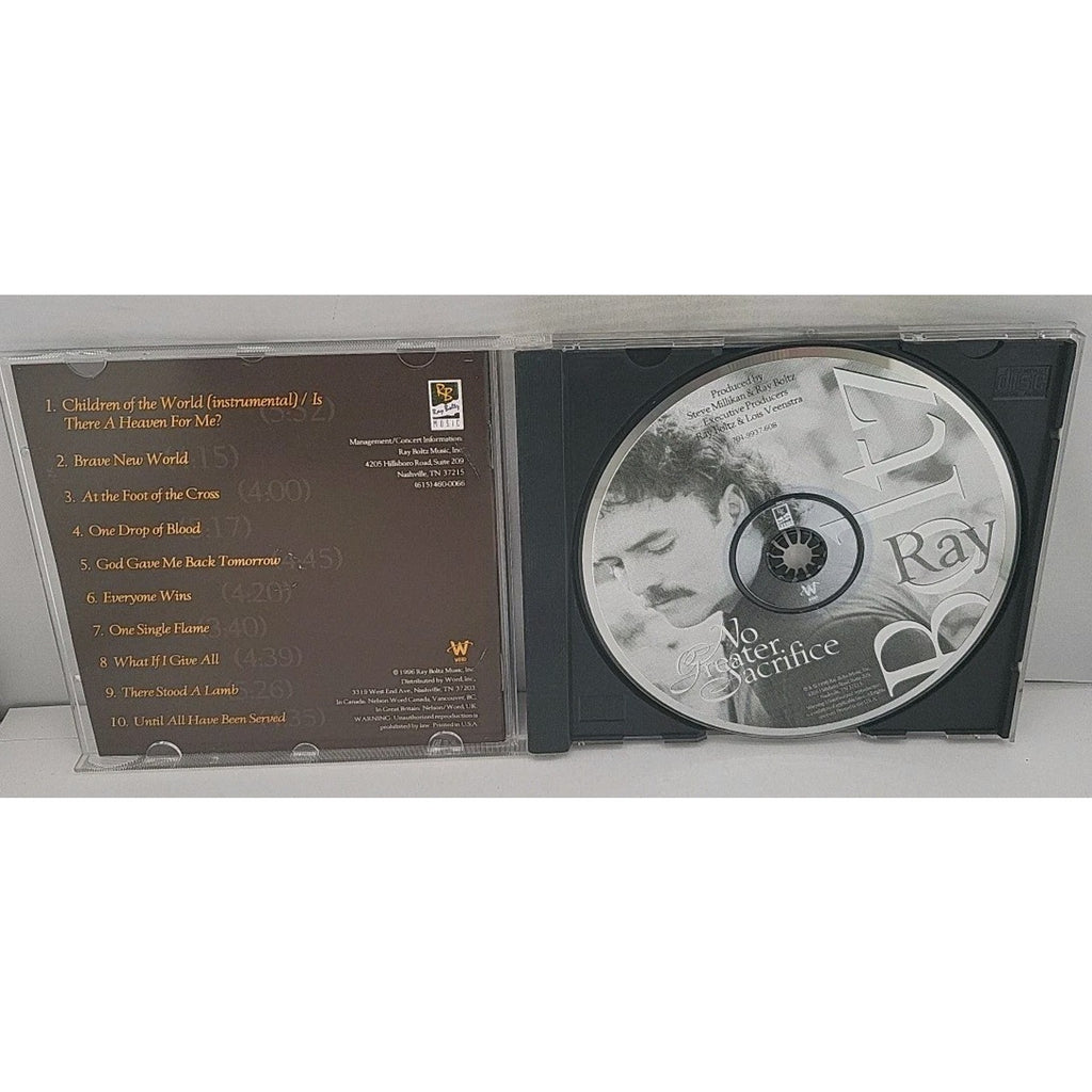 No Greater Sacrifice by Ray Boltz (CD, Word Distribution)