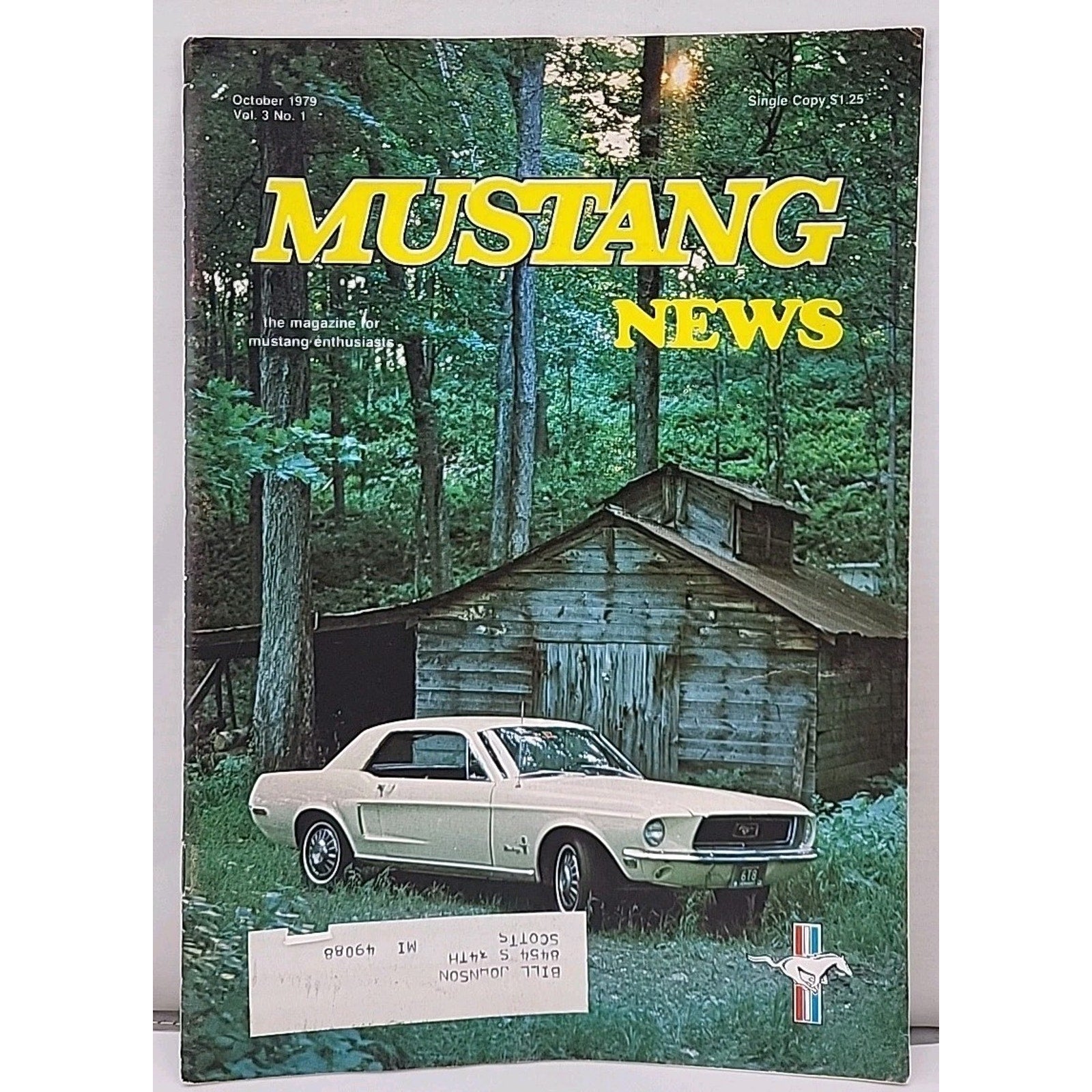 Mustang News Magazine - October 1979 - Vol. 3 No. 1