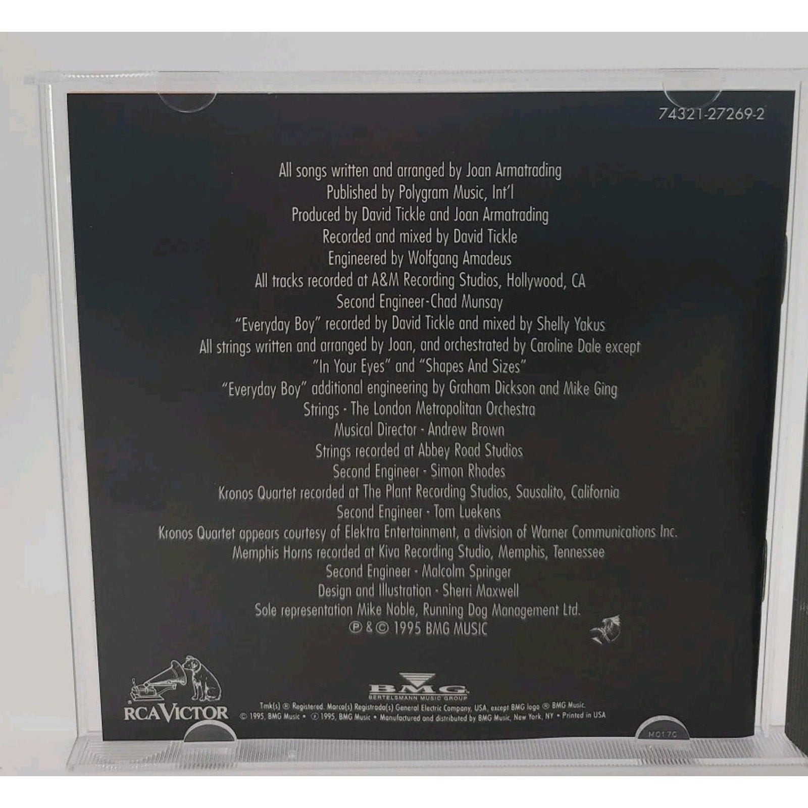 What's inside by Joan Armatrading (CD, 1995)