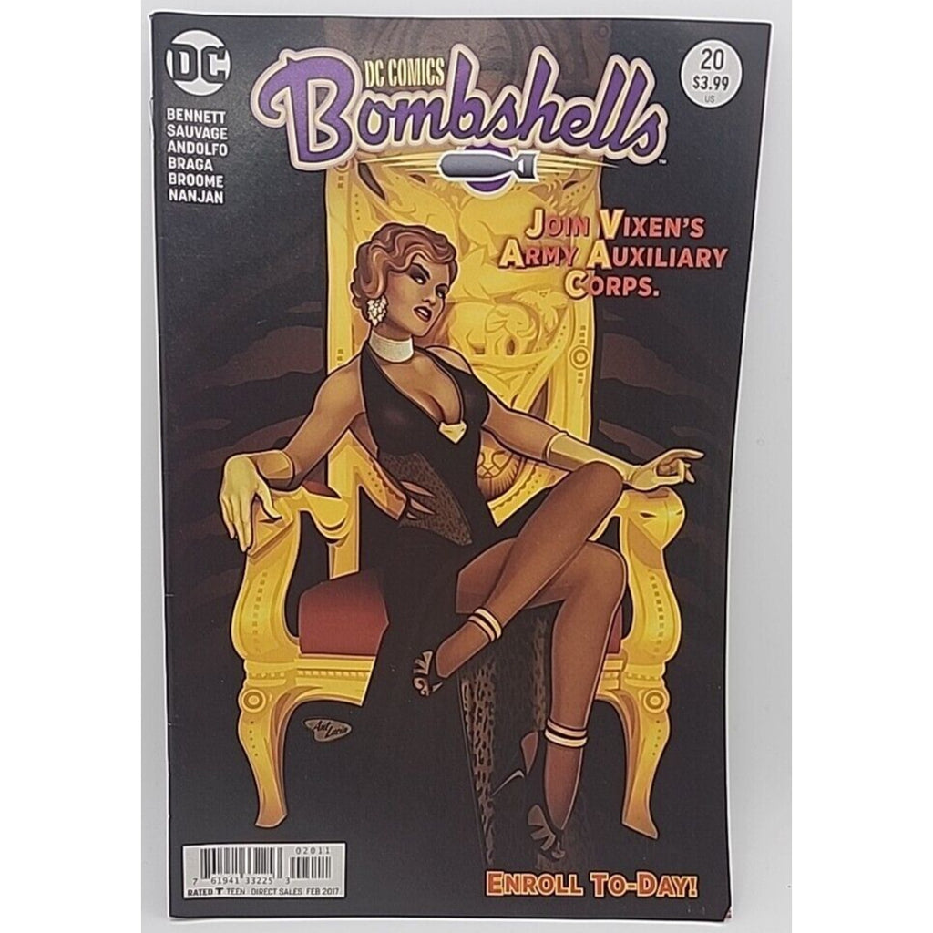 DC Comics Bombshells #20 DC Comics 2017