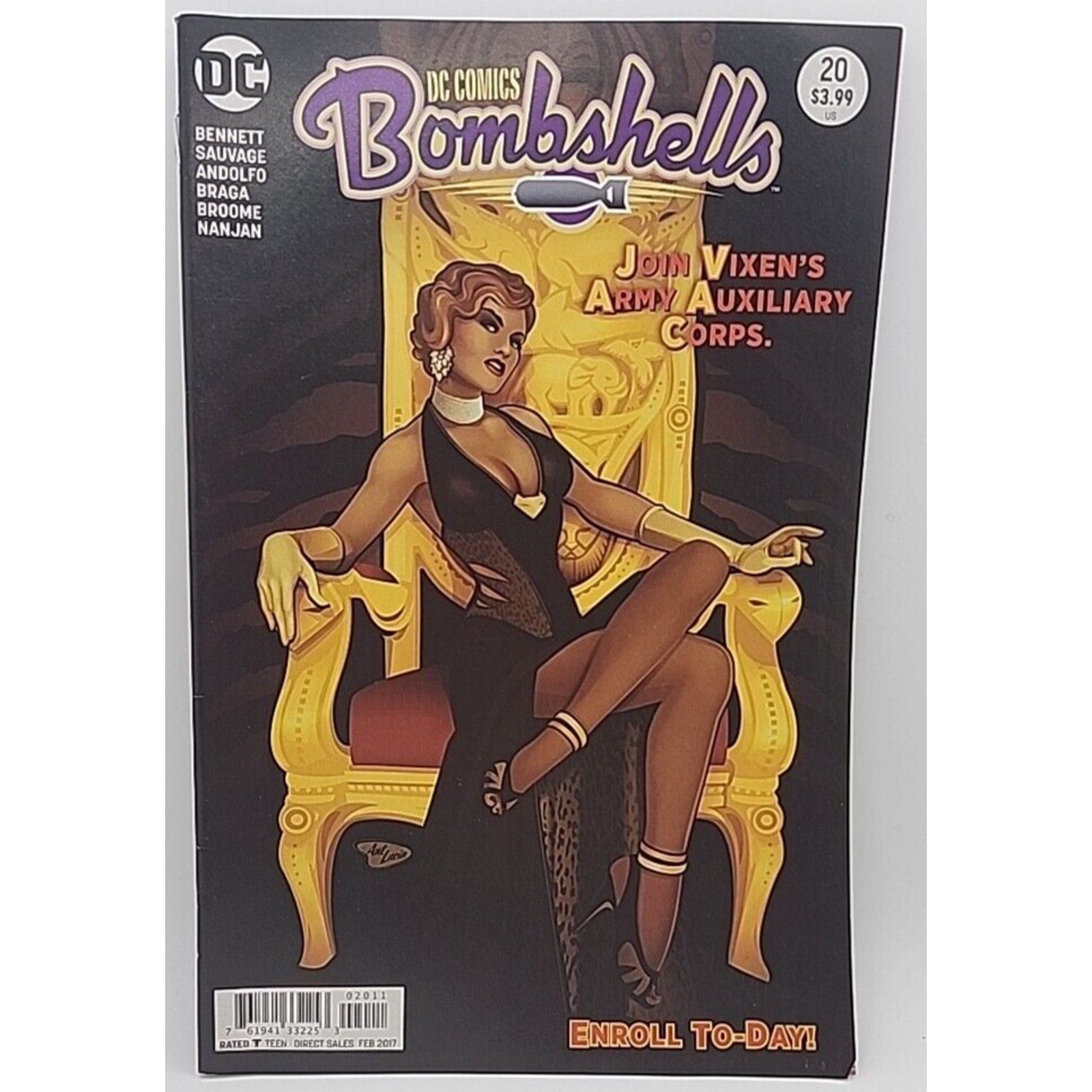 DC Comics Bombshells #20 DC Comics 2017