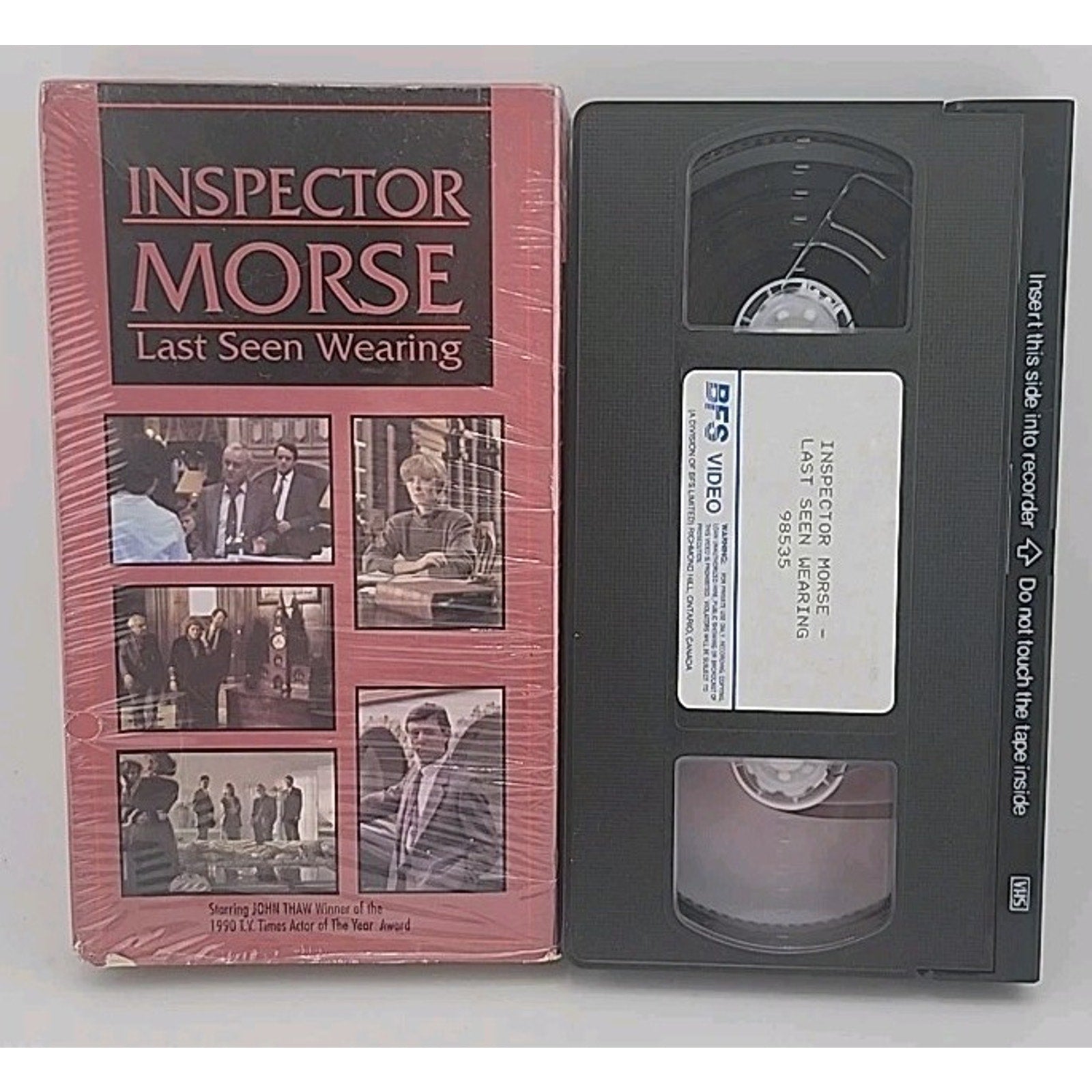 Inspector Morse - Last Seen Wearing (VHS, 1999)