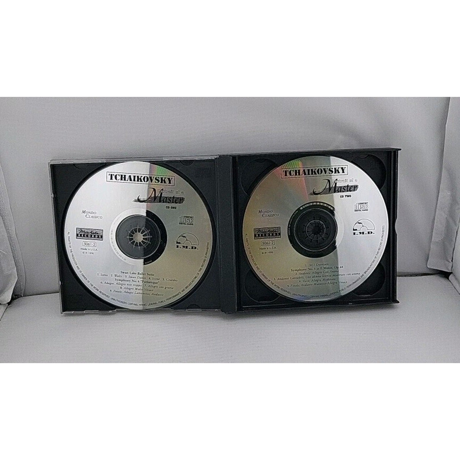 Tchaikovsky: Portrait Of A Master, Vol. 1-4 (CD, Jun-1997, 4 Discs