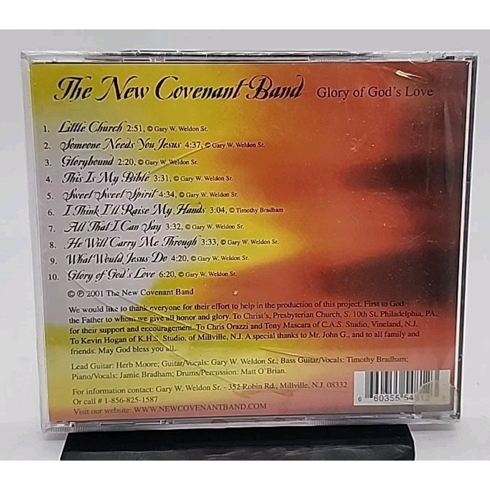The New Covenant Band Glory Of God's Love (CD) *Brand New*
