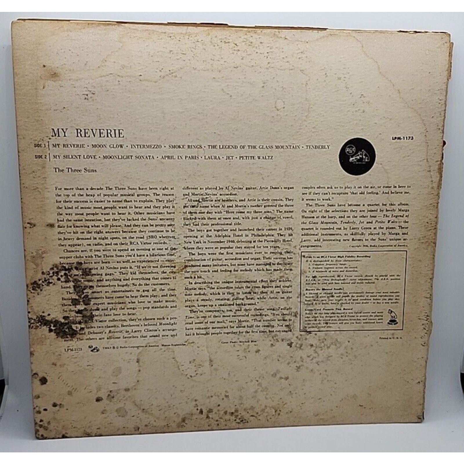 My Reverie The Three Suns (Record)