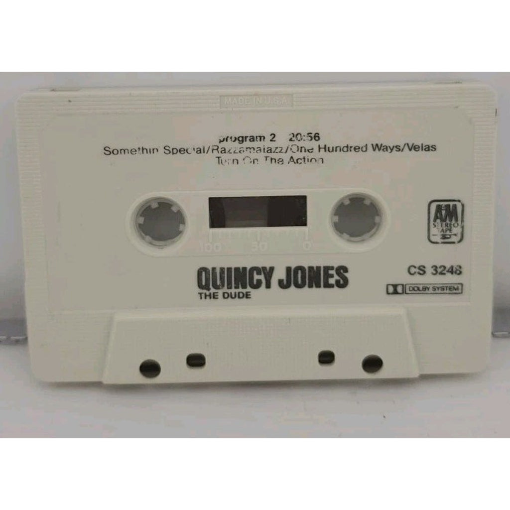 The Dude by Quincy Jones (Cassette, A&M Records)