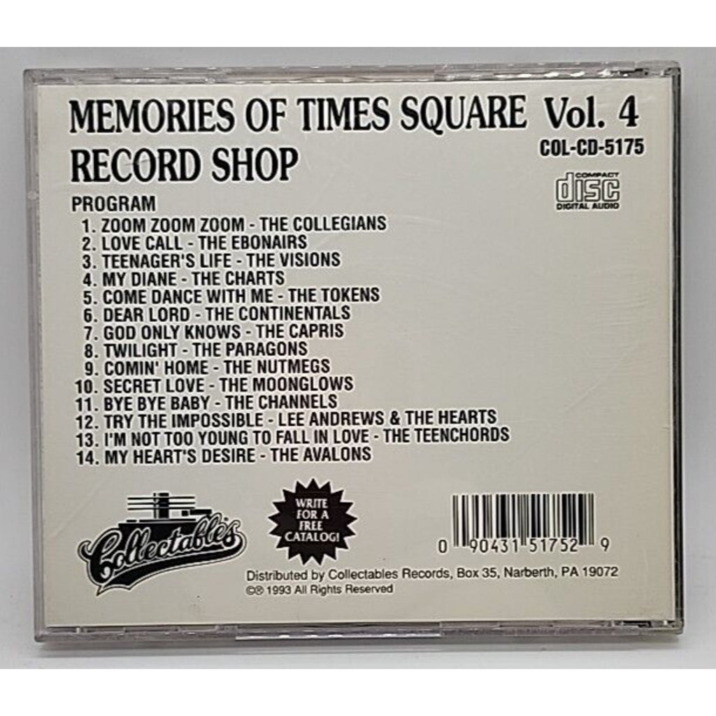 Times Square Records, Vol.4 by Various (CD, 1993)