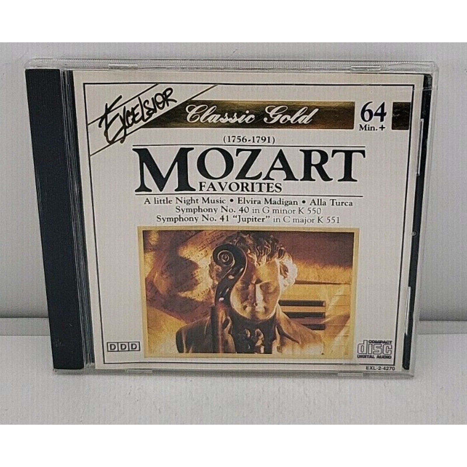 Mozart Favorites - Audio CD By Wolfgang Amadeus Mozart Excelsior Classic Gold