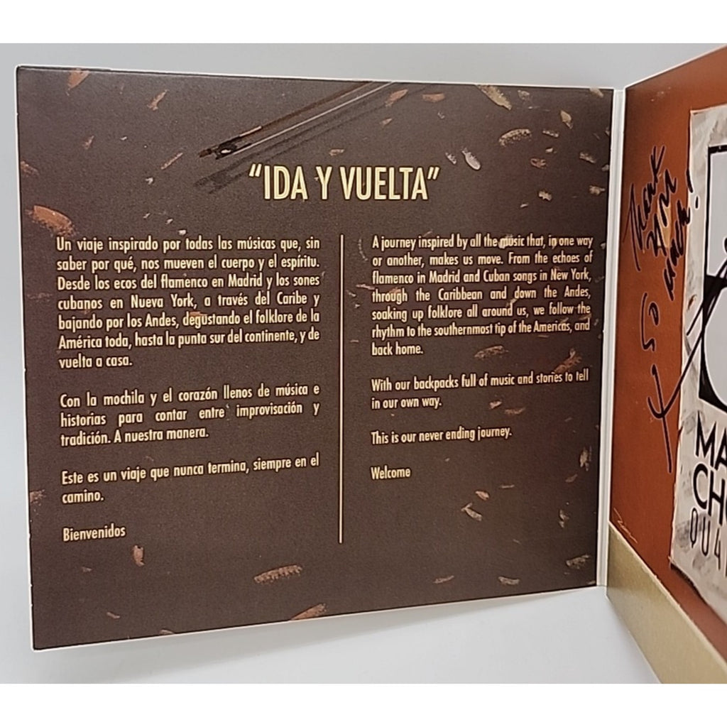 Ida Y Vuelta [Digipak] by Maureen Choi Quartet (CD, 2015, Barco) *Autographed*