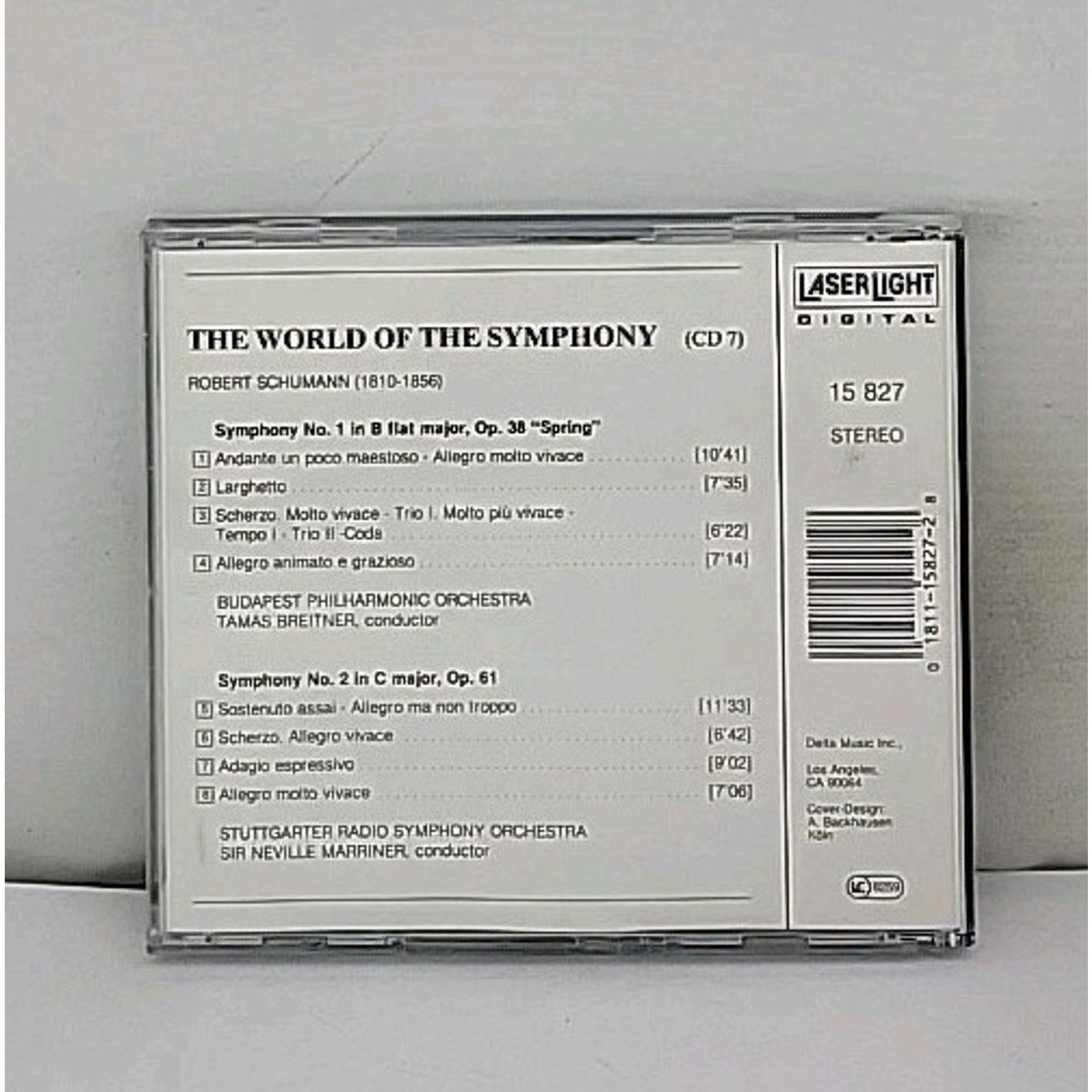 Sym 1/2 by R. Schumann (CD, 1989)