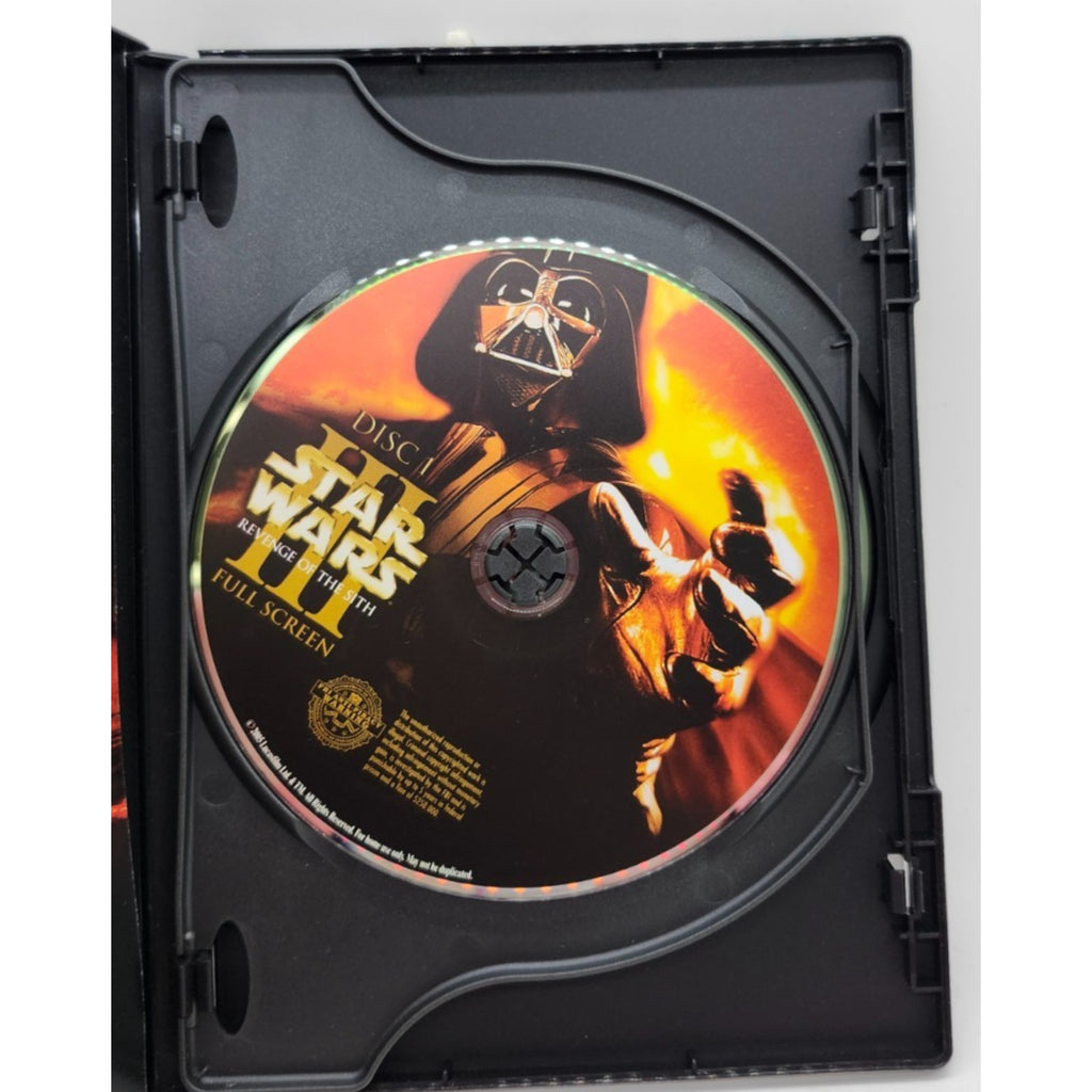 Star Wars Episode III: Revenge of the Sith (DVD, 2005, 2-Disc Set, Full Screen)