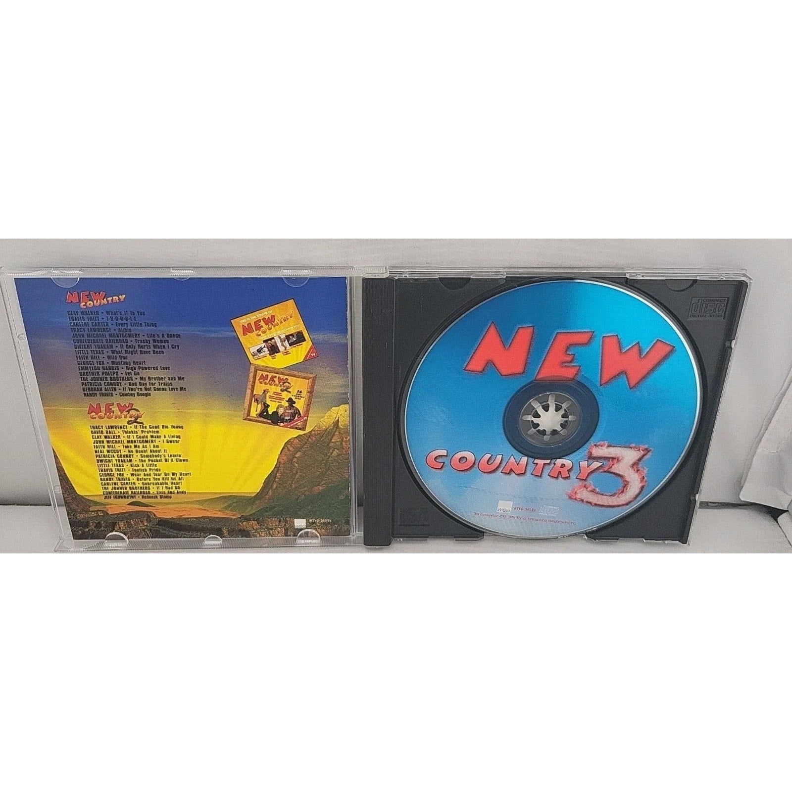 New Country 3 (17 Hot Country Hits) by Various Artists (CD, 1996, WEA)