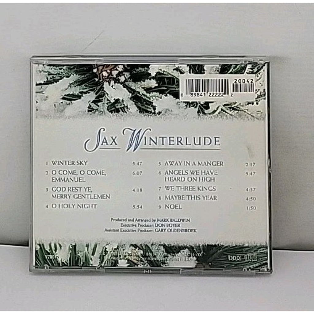 Sax Winterlude by Mark Baldwin (CD, Jul-1997, Unison)