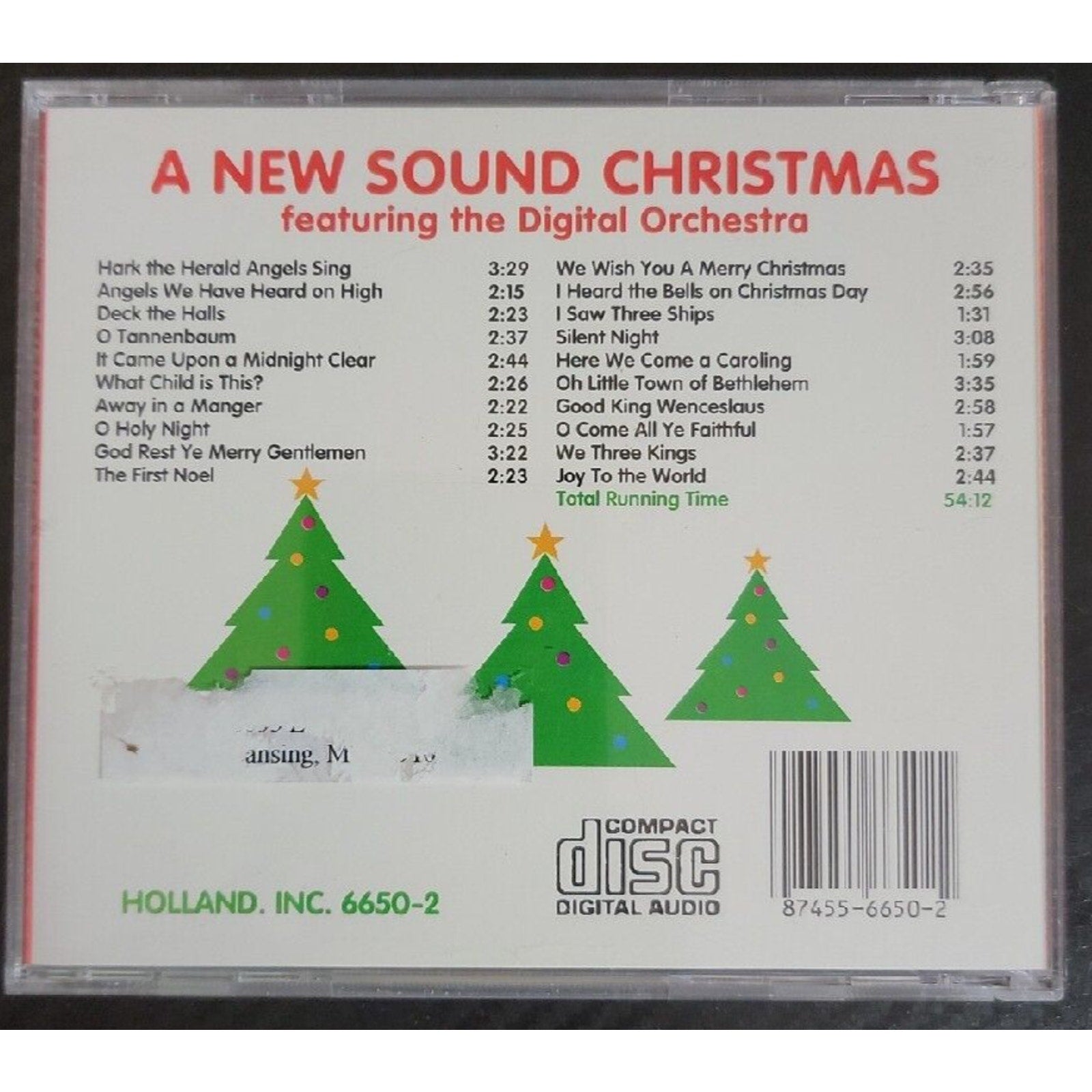 New Age Christmas by The Digital Orchestra (CD, 2006)