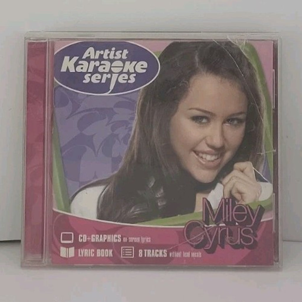 Miley Cyrus Karaoke by Karaoke (CD, May-2008, Walt Disney)