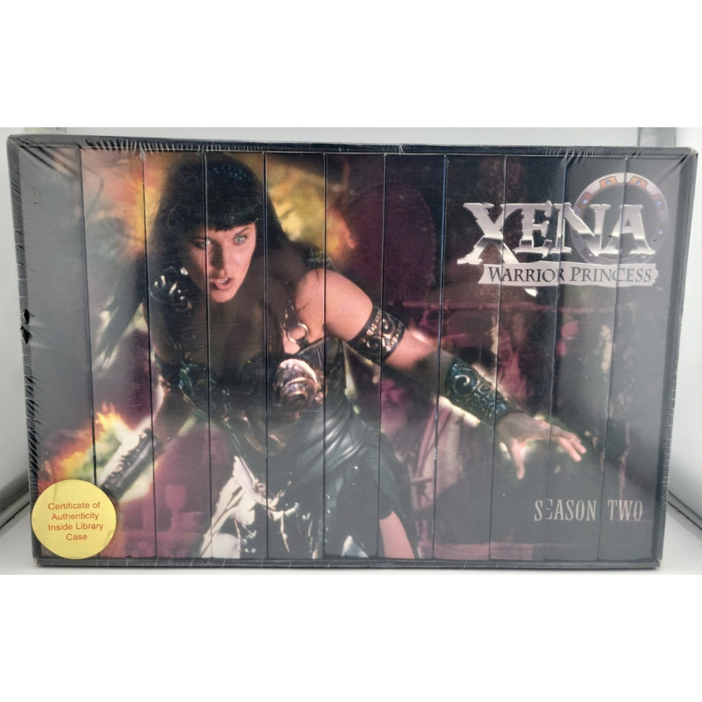 Xena Warrior Princess Season Two VHS Tapes - Complete Set - New in Shrink Wrap