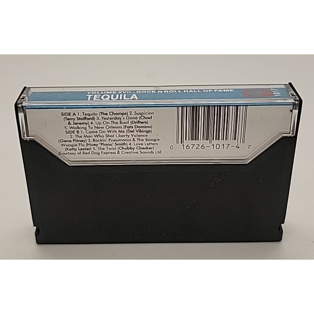 Rock and Roll Hall of Fame Volume XVII Cassette Tape Featuring Tequila