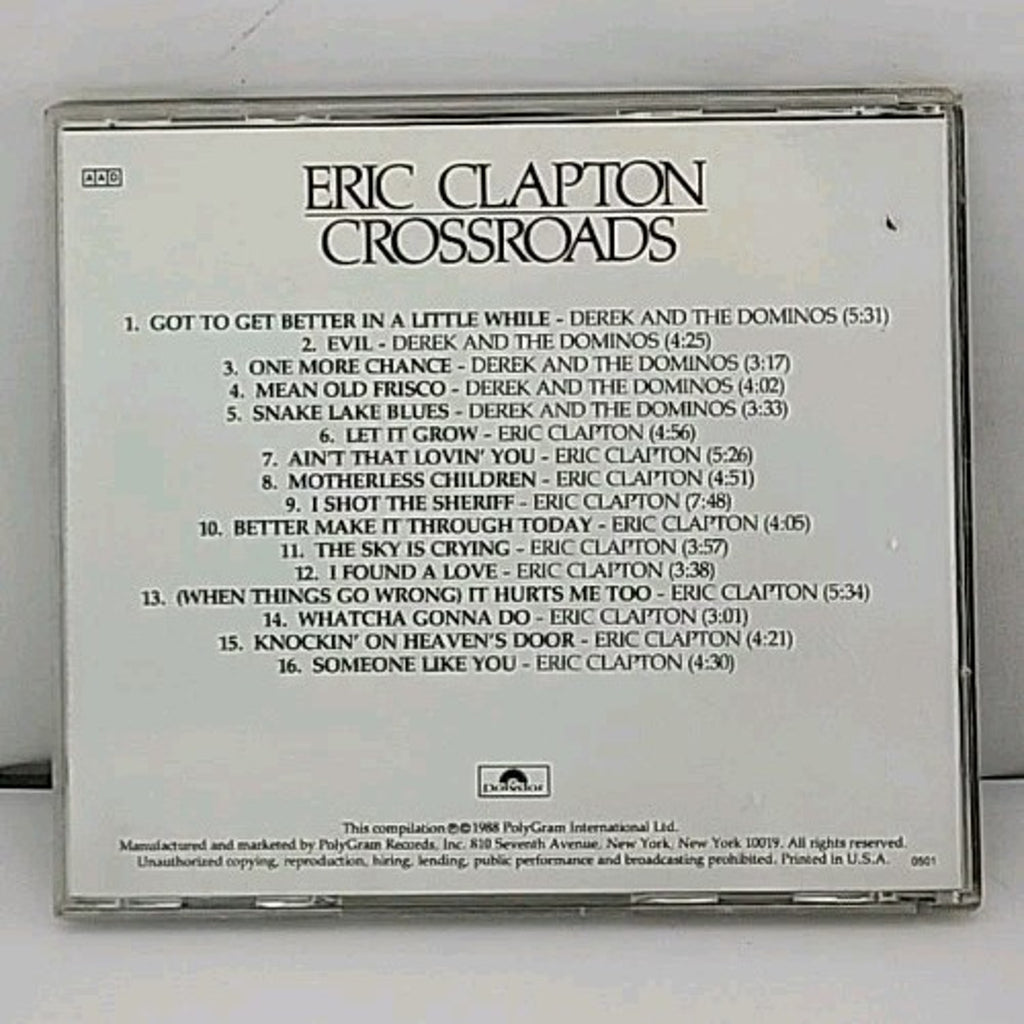 Eric Clapton - Crossroads CD Disc 3